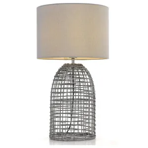 Bayz 32 Table Lamp, Grey by Telbix, a Lamps for sale on Style Sourcebook