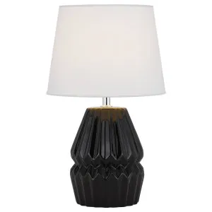 Greet Table Lamp, Black, White by Telbix, a Lamps for sale on Style Sourcebook