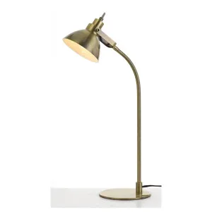 Gwen Table Lamp, Antique Brass by Telbix, a Lamps for sale on Style Sourcebook