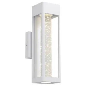 Hollis 35 Exterior Wall Light, White Sand by Telbix, a Lamps for sale on Style Sourcebook