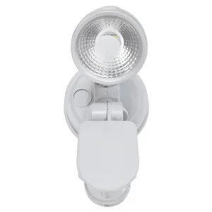 Illume Single Exterior Sensor, White by Telbix, a Lamps for sale on Style Sourcebook