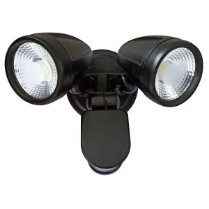 Illume Twin Exterior Sensor, Black by Telbix, a Lamps for sale on Style Sourcebook