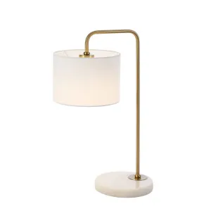 Ingrid Table Lamp, Gold White by Telbix, a Lamps for sale on Style Sourcebook