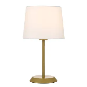 Jaxon Table Lamp, Gold, Ivory by Telbix, a Lamps for sale on Style Sourcebook