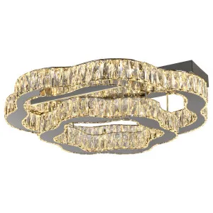 Jura 2 Ring CTC, Chrome by Telbix, a Chandeliers for sale on Style Sourcebook