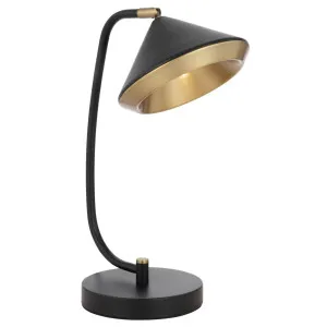 Larson Table Lamp, Black by Telbix, a Lamps for sale on Style Sourcebook
