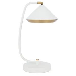 Larson Table Lamp, White by Telbix, a Lamps for sale on Style Sourcebook