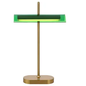 Lyman Table Lamp, Antique Gold, Green by Telbix, a Lamps for sale on Style Sourcebook