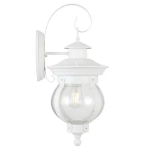 Mamo 25 Exterior Wall Light, White Sand by Telbix, a Lamps for sale on Style Sourcebook