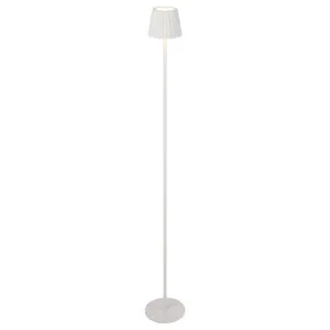 Mindy Rechargeable Floor Lamp, White by Telbix, a Lamps for sale on Style Sourcebook