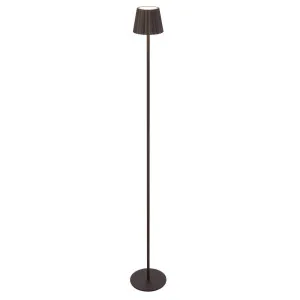 Mindy Rechargeable Floor Lamp, Brown by Telbix, a Lamps for sale on Style Sourcebook