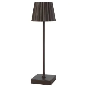 Mindy Rechargeable Table Lamp, Brown by Telbix, a Lamps for sale on Style Sourcebook