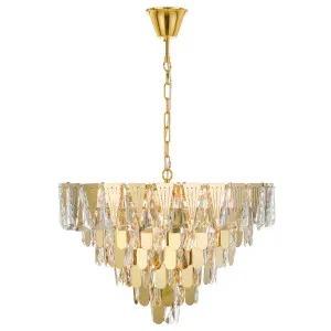 Valerie 60cm Pendant, Gold by Telbix, a Chandeliers for sale on Style Sourcebook
