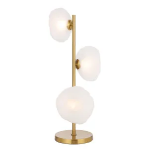 Zecca 3 Lights Table Lamp, Antique Gold by Telbix, a Lamps for sale on Style Sourcebook