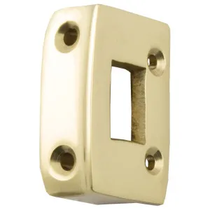 Box Keeper for Vic. Screen Door Latch, Pol Brass by Tradco, a Internal Doors for sale on Style Sourcebook