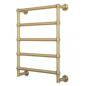 Turner Hastings Mayer Heated Towel Rail Brushed Brass by Turner Hastings, a Towel Rails for sale on Style Sourcebook