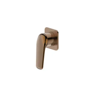 Tela Wall/Shower Mixer Square Trim Kit Brushed Copper by Haus25, a Laundry Taps for sale on Style Sourcebook