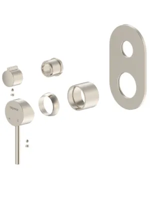 Projix Wall Mixer With Diverter (Trim Kit Only) In Brushed Nickel By Raymor by Raymor, a Bathroom Taps & Mixers for sale on Style Sourcebook