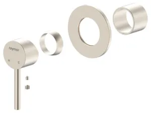 Projix Wall Mixer (Trim Kit Only) In Brushed Nickel By Raymor by Raymor, a Bathroom Taps & Mixers for sale on Style Sourcebook