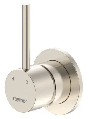 Projix Flip Wall Mixer Lf In Brushed Nickel By Raymor by Raymor, a Bathroom Taps & Mixers for sale on Style Sourcebook