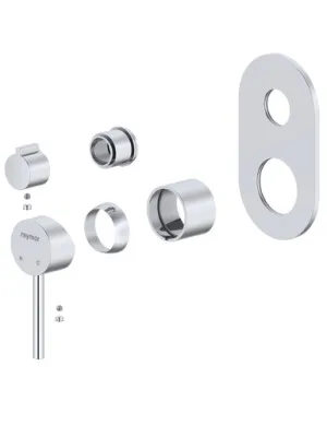 Projix Wall Mixer With Diverter (Trim Kit Only) Chrome In Chrome Finish By Raymor by Raymor, a Bathroom Taps & Mixers for sale on Style Sourcebook