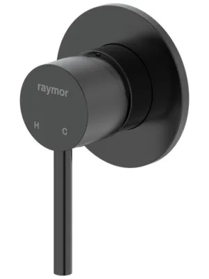 Projix Wall Mixer Lf In Black By Raymor by Raymor, a Bathroom Taps & Mixers for sale on Style Sourcebook