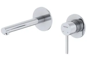 Projix Straight Wall Mixer Set 180mm Spout Lf | Made From Brass In Chrome Finish By Raymor by Raymor, a Bathroom Taps & Mixers for sale on Style Sourcebook