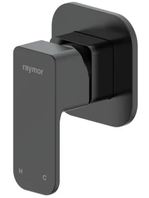 Sigma Wall Mixer Lf | Made From Brass In Black By Raymor by Raymor, a Bathroom Taps & Mixers for sale on Style Sourcebook