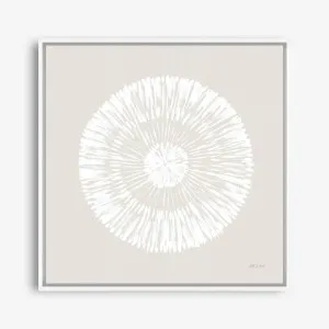 Coastal Block Print II Neutral (Square) Canvas Print by The Print Emporium, a Prints for sale on Style Sourcebook