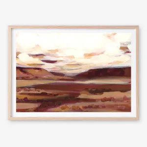 Mauve Mesa II Art Print by The Print Emporium, a Prints for sale on Style Sourcebook