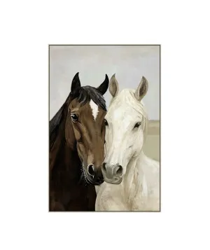 Two Souls Wall Art Canvas 80cm x 120cm by Luxe Mirrors, a Artwork & Wall Decor for sale on Style Sourcebook