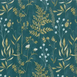 Hazel Kingfisher by Ashley Wilde, a Fabrics for sale on Style Sourcebook