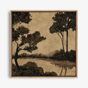 Woodland Pond I (Square) Canvas Print by The Print Emporium, a Prints for sale on Style Sourcebook