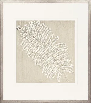 Fern Motif X by Designer Boys, a Textile Art for sale on Style Sourcebook