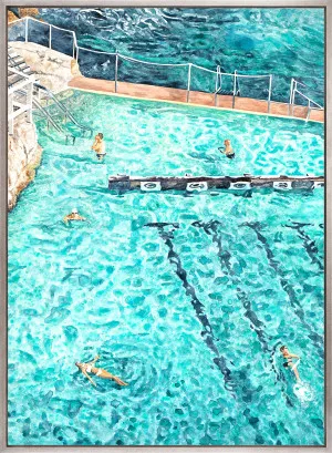 Tide Pools II (Canvas) by Designer Boys, a Premium Art for sale on Style Sourcebook