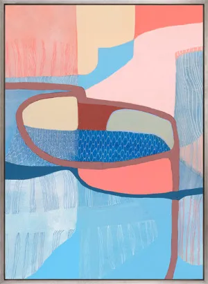 Miami Abstract II (Canvas) by Designer Boys, a Premium Art for sale on Style Sourcebook