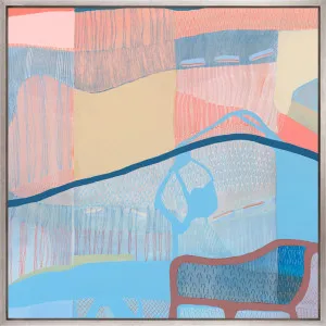 Miami Abstract VI (Canvas) by Designer Boys, a Premium Art for sale on Style Sourcebook