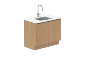 All Door 1050 Floor Cabinet - Boston Oak by ADP, a Laundry for sale on Style Sourcebook