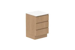 All Drawer 600 Floor Cabinet - Boston Oak by ADP, a Laundry for sale on Style Sourcebook