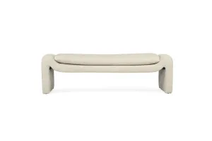 Freja Bench - Linen by Azure Interiors, a Benches for sale on Style Sourcebook