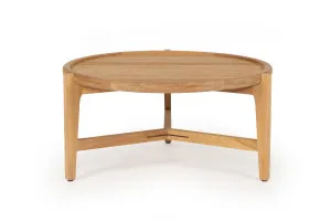 Cabarita Outdoor Round Coffee Table - Natural - 80cm by Azure Interiors, a Tables for sale on Style Sourcebook