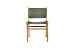 Altadena Side Chair - Olive - Flat by Azure Interiors, a Chairs for sale on Style Sourcebook