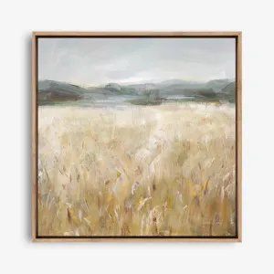 Field of Gold II (Square) Canvas Print by The Print Emporium, a Prints for sale on Style Sourcebook
