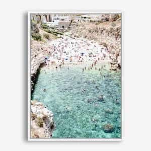 Polignano A Mare From Above III Photo Canvas Print by The Print Emporium, a Prints for sale on Style Sourcebook