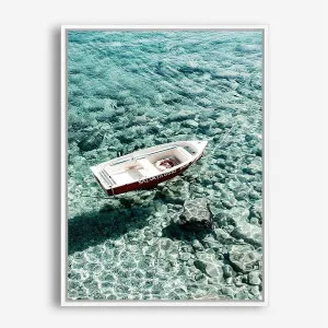 Capri Boat II Photo Canvas Print by The Print Emporium, a Prints for sale on Style Sourcebook