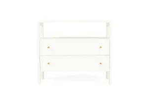 White Amelia Nightstand by Azure Interiors, a Bedside Tables for sale on Style Sourcebook