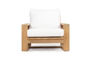 The Isles Outdoor Sofa 1 seater - Natural by Azure Interiors, a Sofas for sale on Style Sourcebook