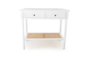 Harrison White Console Table - 100cm by Azure Interiors, a Tables for sale on Style Sourcebook