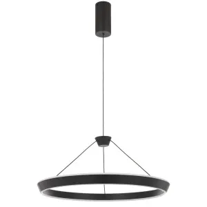 Telbix Vantel Single Ring Statement LED Pendant Medium by Telbix, a Lighting for sale on Style Sourcebook