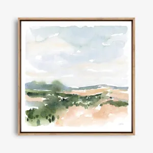 Gentle Landscape II (Square) Canvas Print by The Print Emporium, a Prints for sale on Style Sourcebook